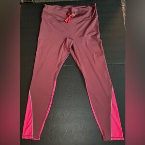 Fabletics Stride 9 High Waisted Legging Womens Size XXL/1X. Moonlight Mauve NWT.